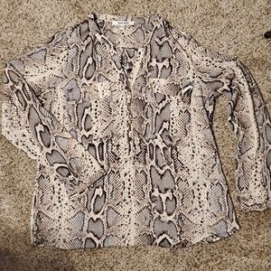 Snake print Blouse